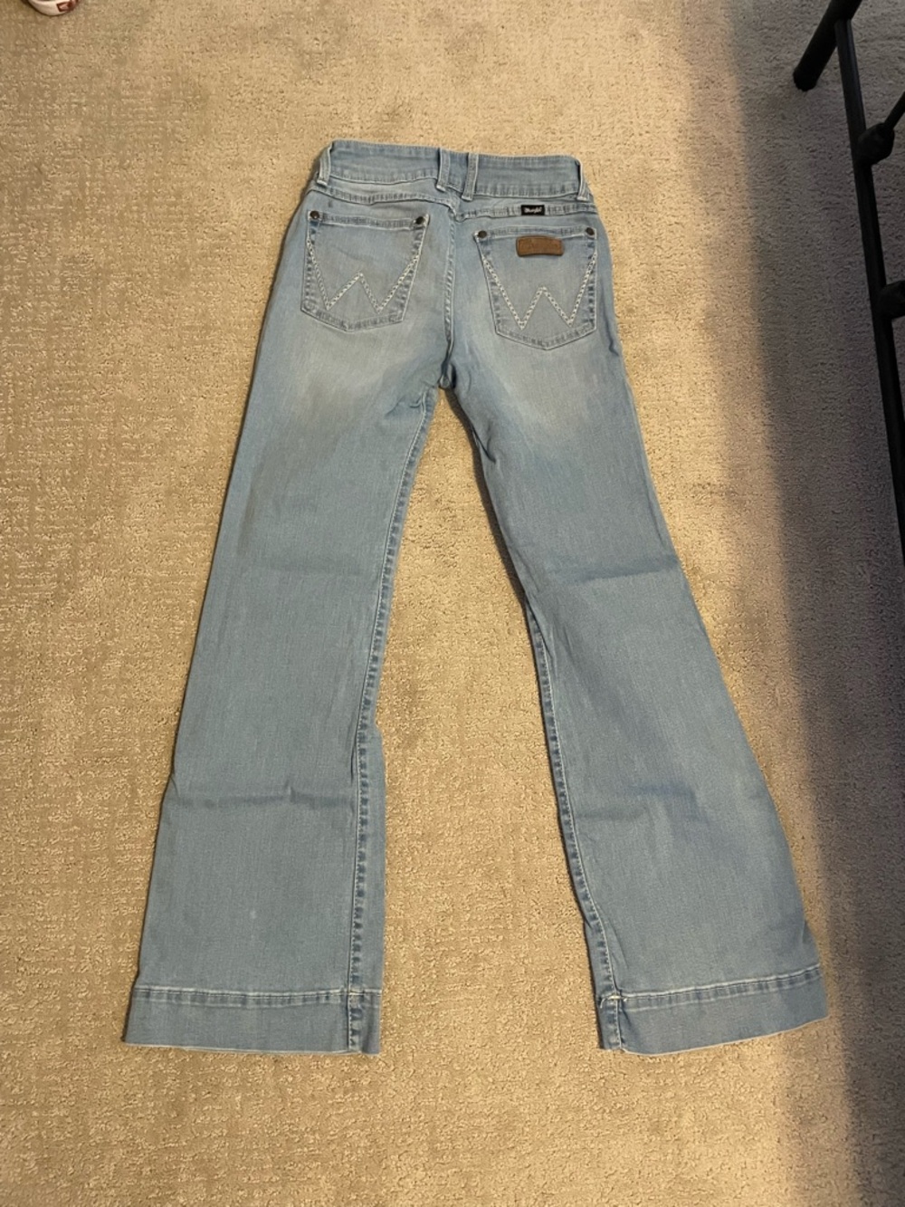 Wrangler Light Blue Women's Flare Jeans